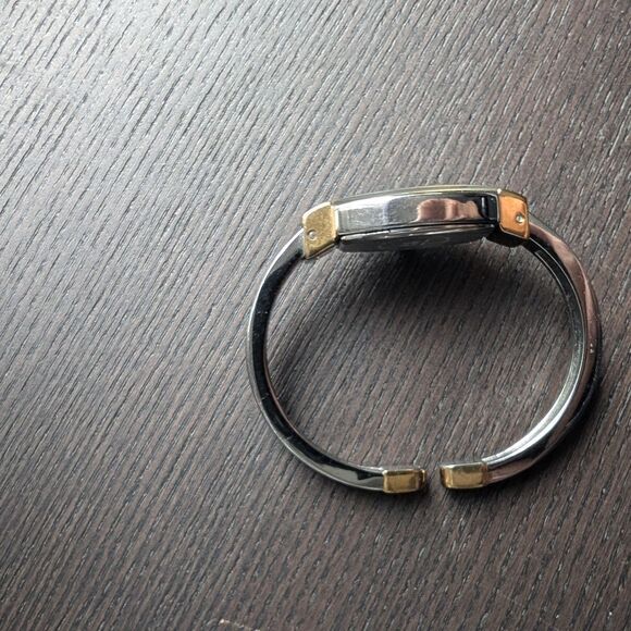 Anne Klein diamond stone silvertone bracelet watch offers welcome - Picture 6 of 8